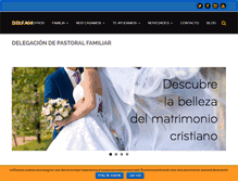 Tablet Screenshot of delfam.es